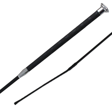 Woof Wear Harmony Dressage Whip #colour_black-silver