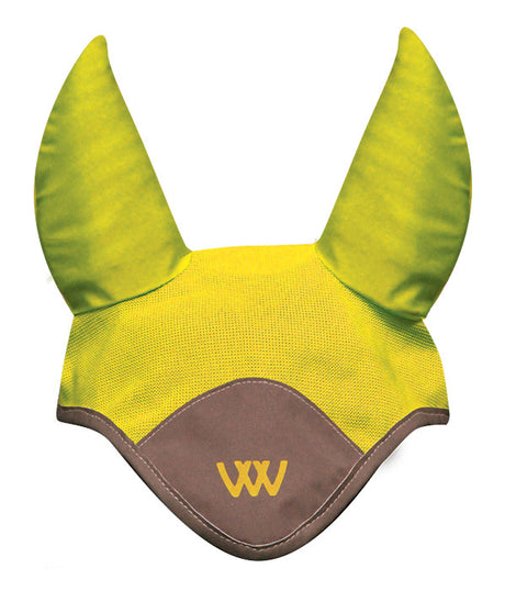 Woof Wear Ergonomic Hi Viz Fly Veil #colour_yellow