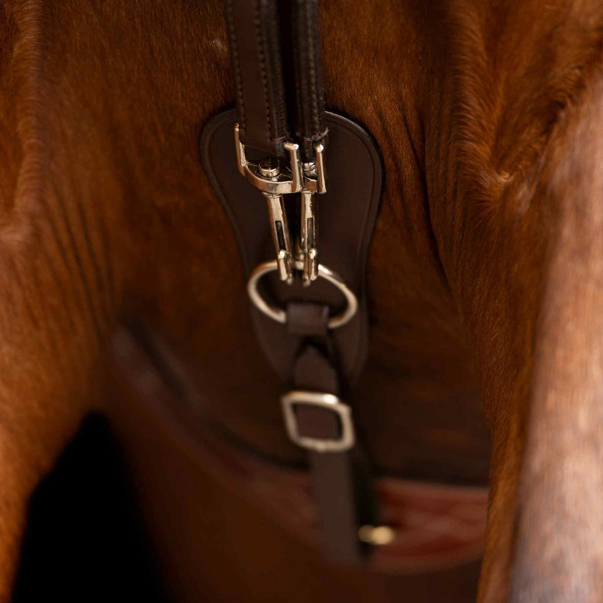 Imperial Riding Core SH Draw Reins #colour_brown