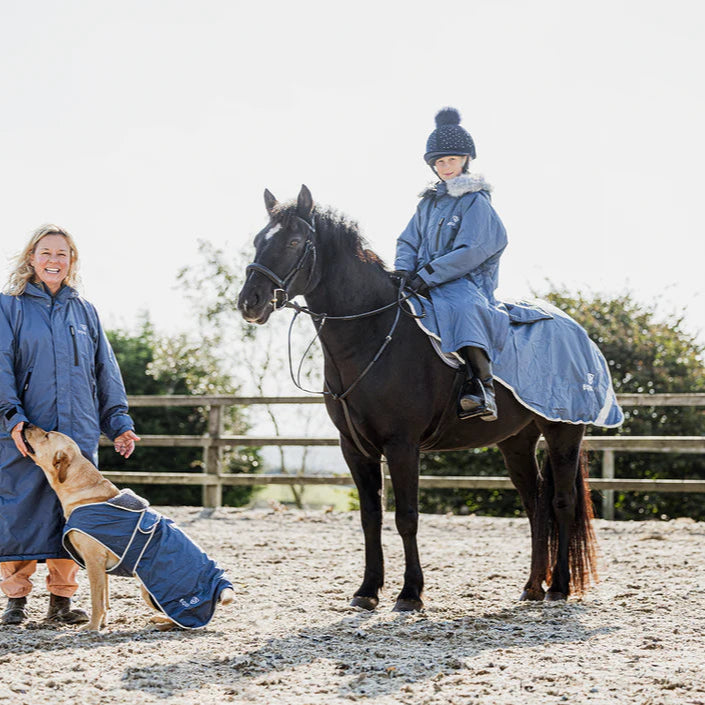 EQUIDRY Dog Coat #colour_steel-blue-grey