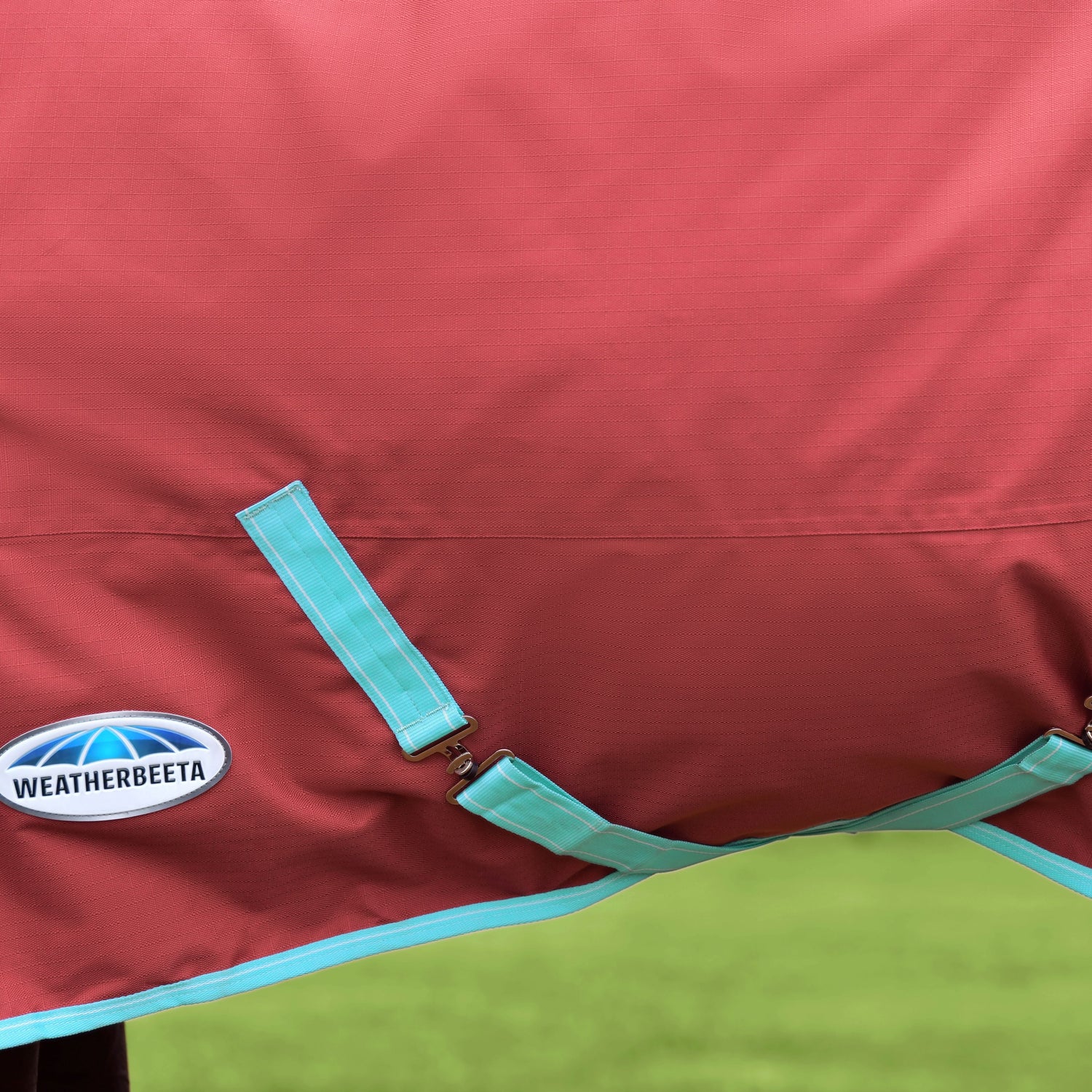 Weatherbeeta Comfitec Essential Standard Neck Lite Plus #colour_red-blue-beige