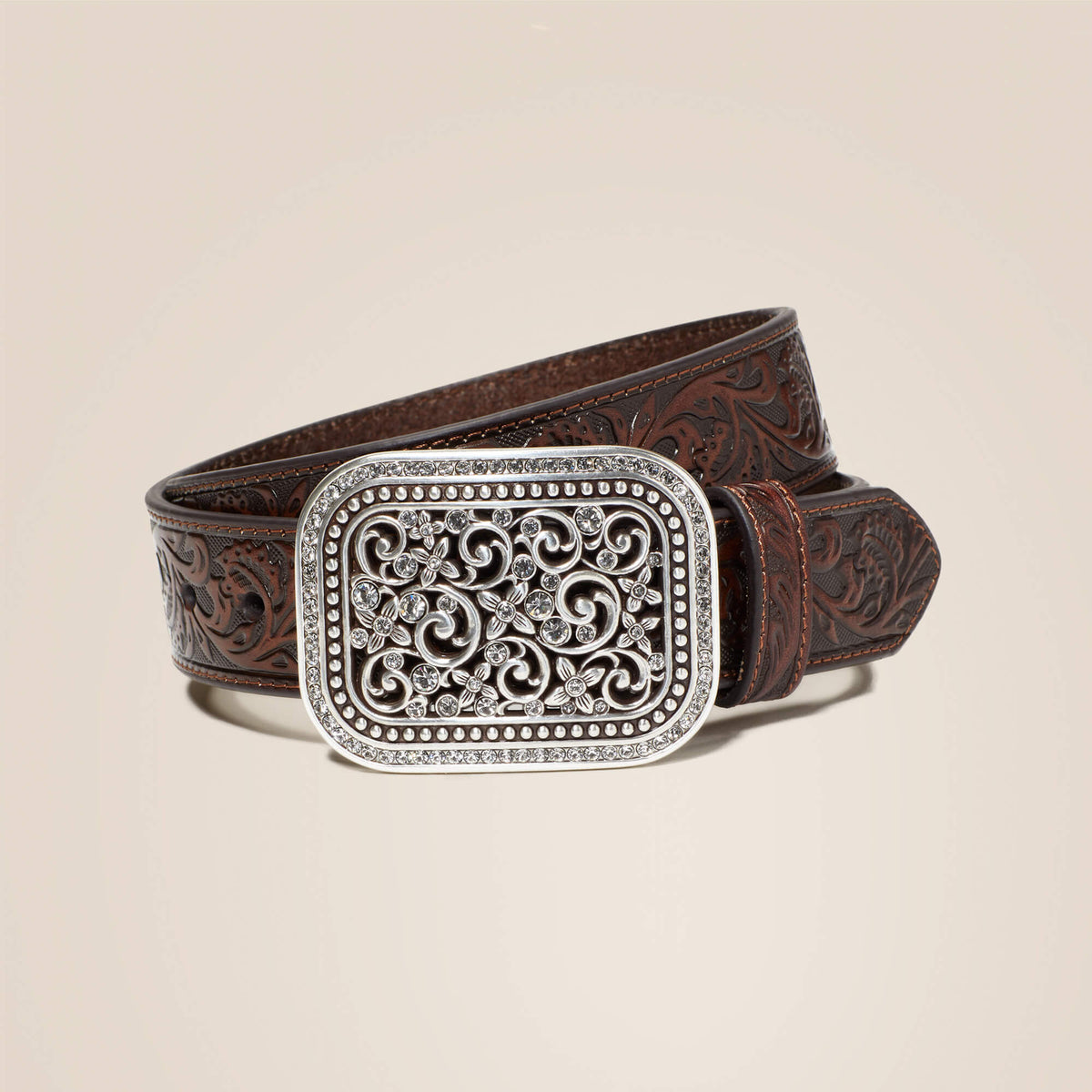 Ariat Women's Rhinestone Fillagree Belt