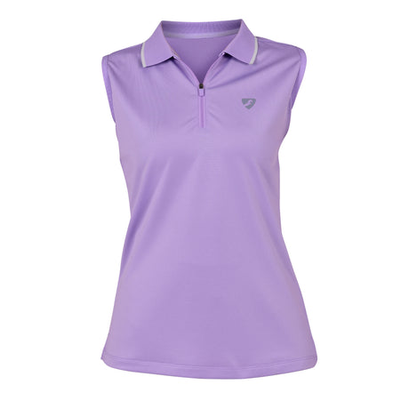 Shires Aubrion Ladies Poise Sleeveless Tech Polo #colour_lavender