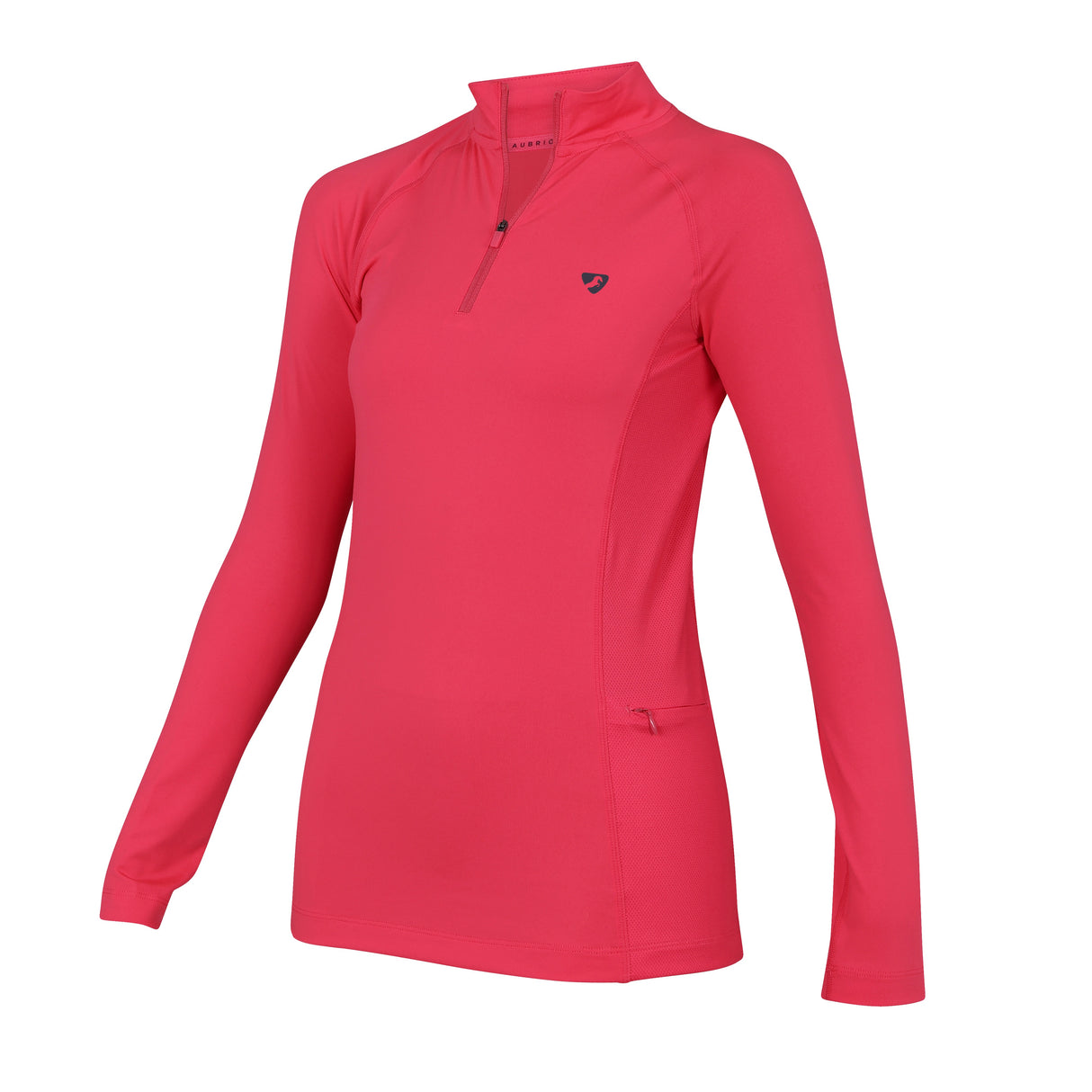Shires Aubrion Ladies Revive Long Sleeve Base Layer #colour_coral