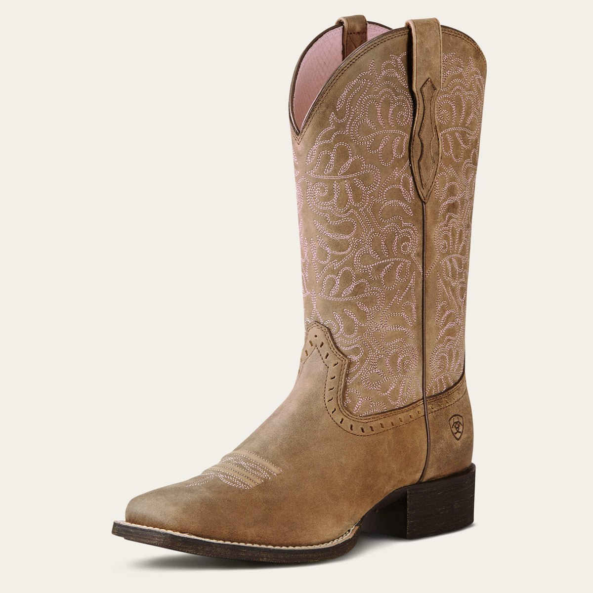 Ariat Women's Round Up Remuda Wide Square Toe Western Boot