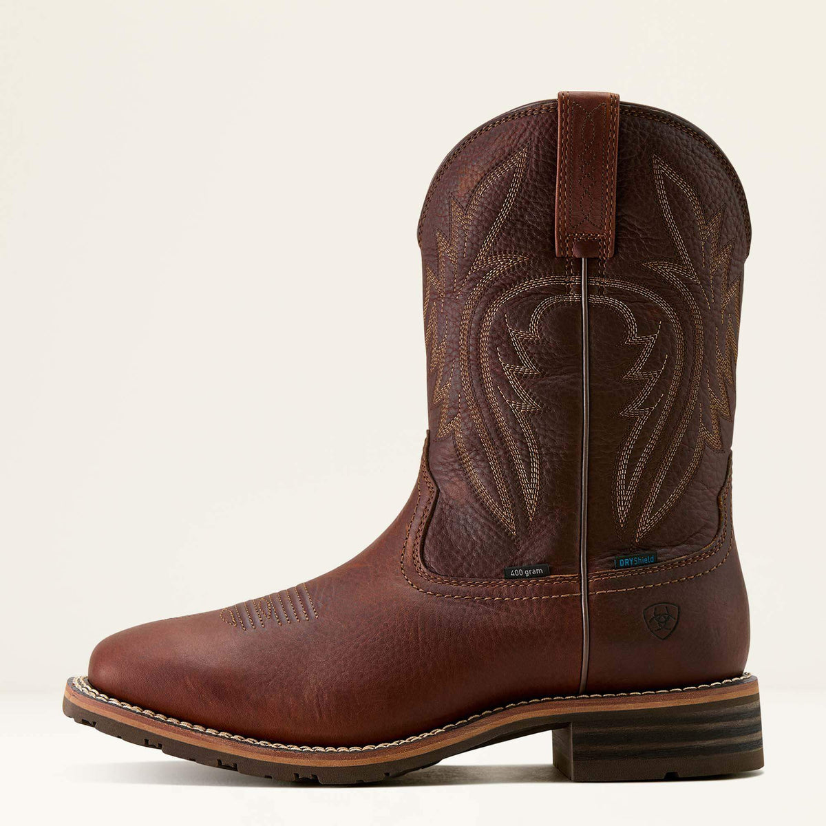 Ariat Men's Hybrid Rancher Waterproof Insulated Wide Square Toe Cowboy Boot