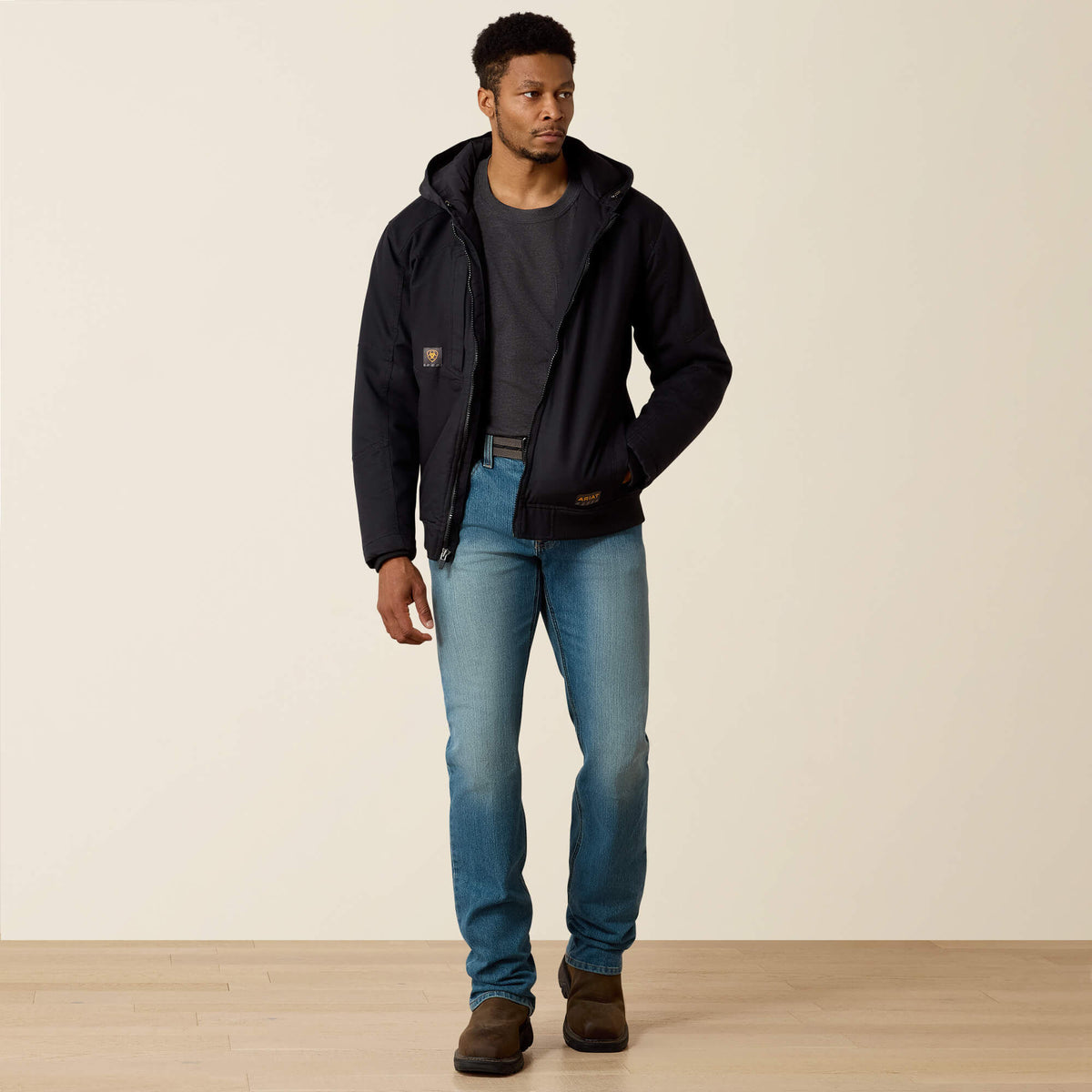 Ariat Men's Rebar Washed DuraCanvas Insulated Jacket