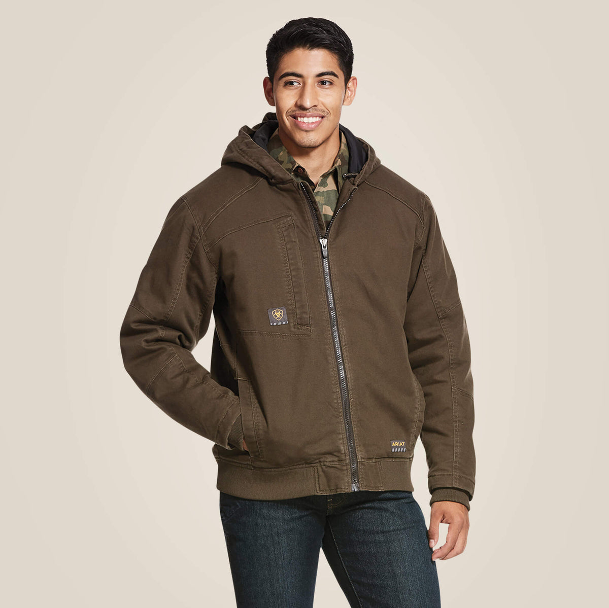 Ariat Men's Rebar Washed DuraCanvas Insulated Jacket