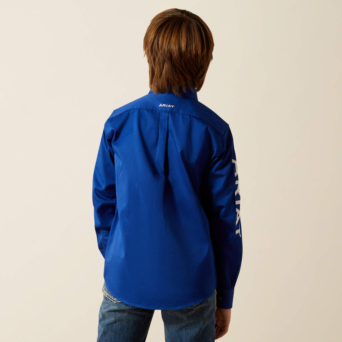 Ariat Kids' Team Logo Twill Classic Fit Shirt