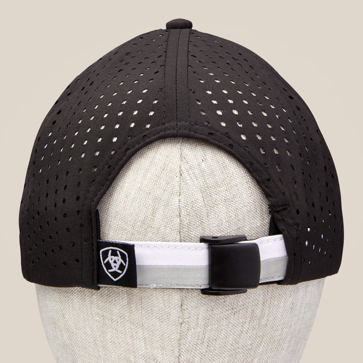 Ariat Tri Factor Cap - Chocolate Brown - Black