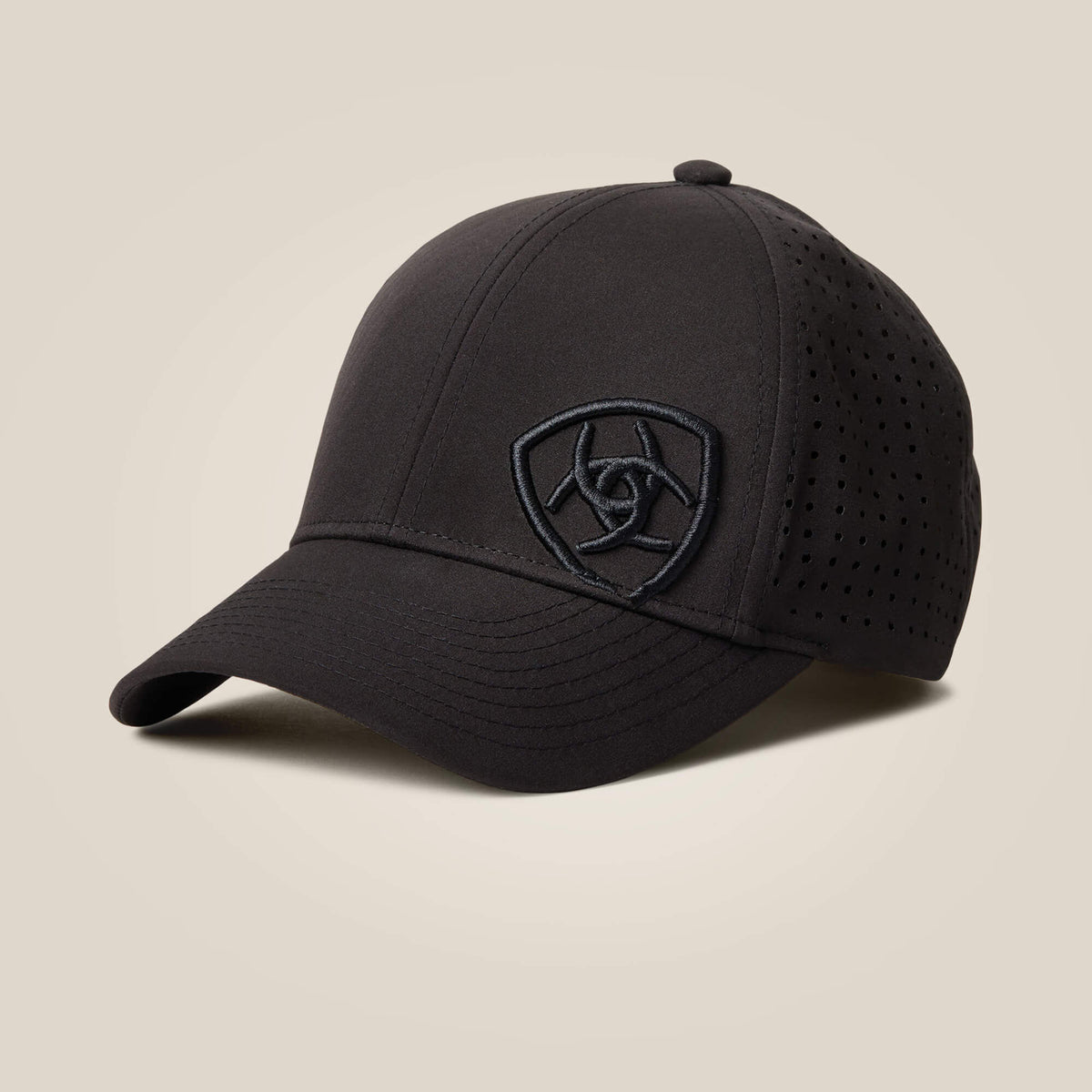 Ariat Tri Factor Cap - Chocolate Brown - Black