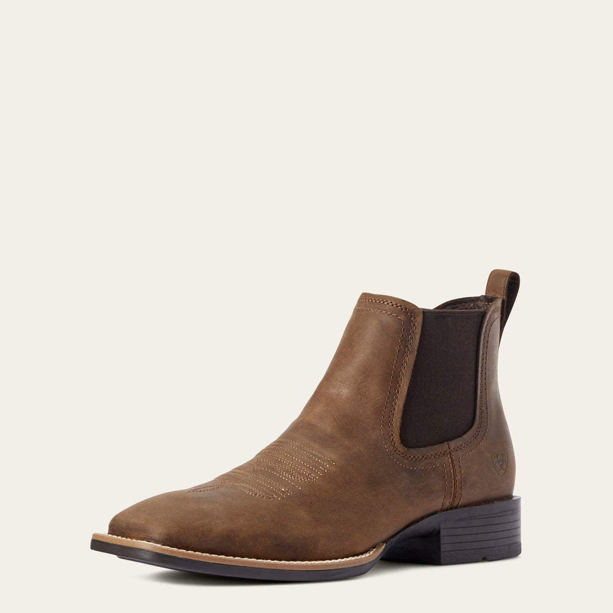 Ariat Men's Booker Chelsea Wide Square Toe Western Boot