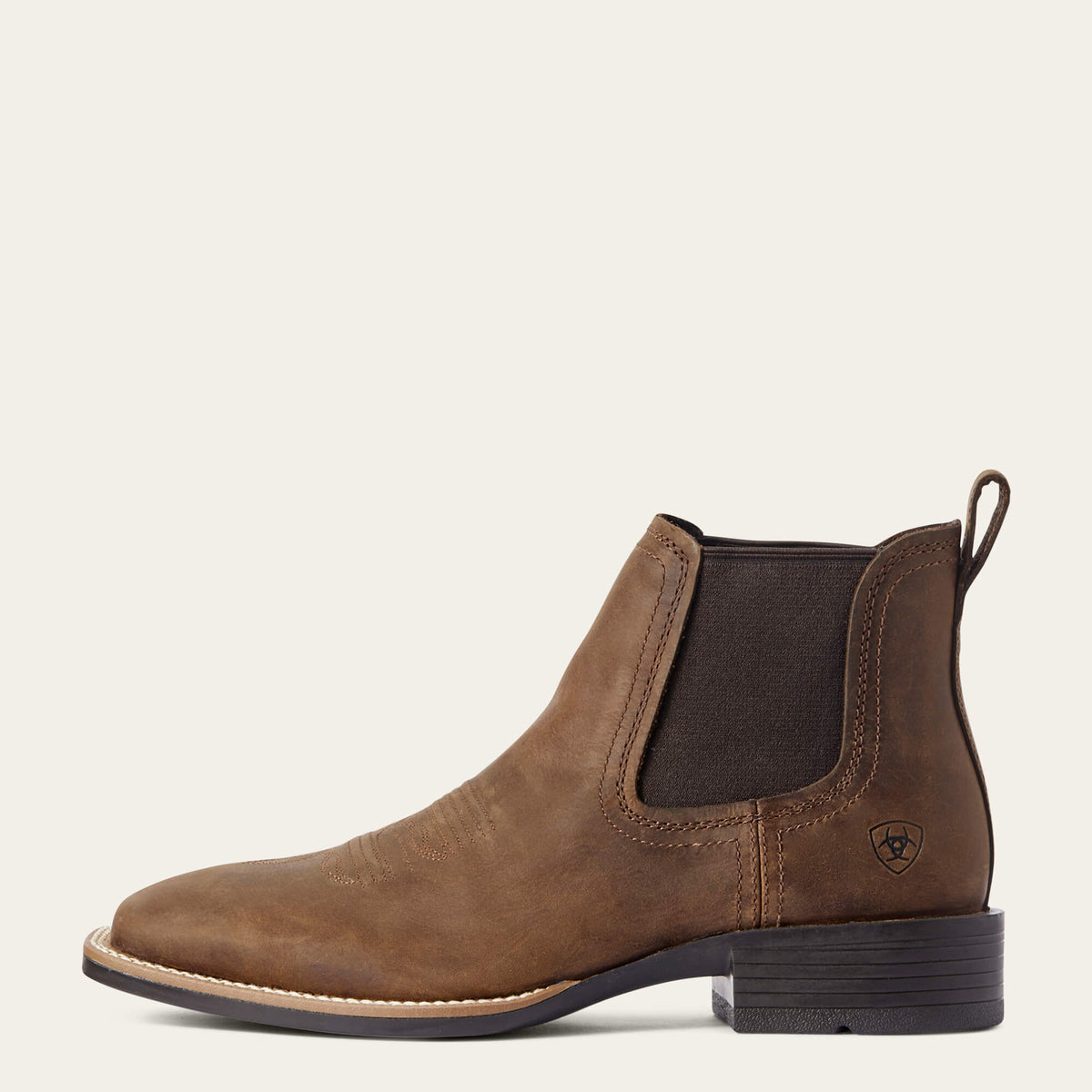 Ariat Men's Booker Chelsea Wide Square Toe Western Boot
