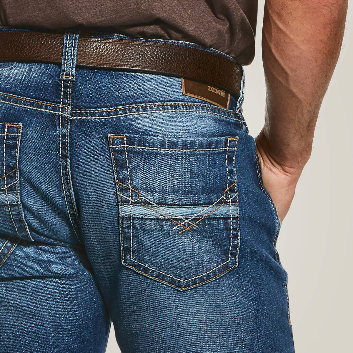 Ariat Men's M7 Rocker Stretch Nassau Stackable Straight Leg Jean