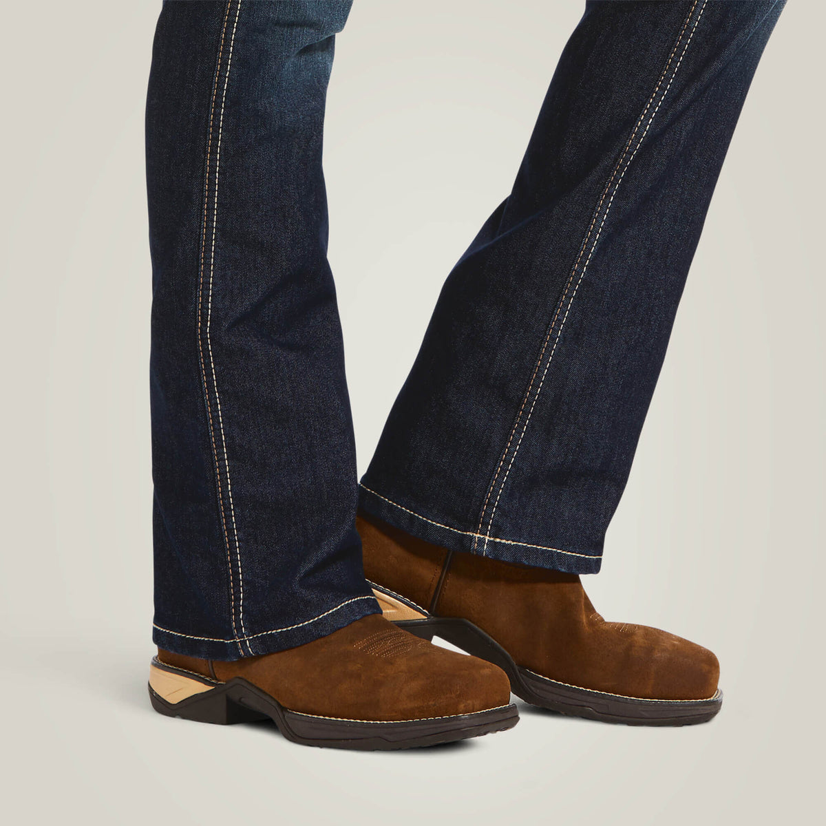 Ariat Women's Rebar Mid Rise Riveter DuraStretch Boot Cut Jeans
