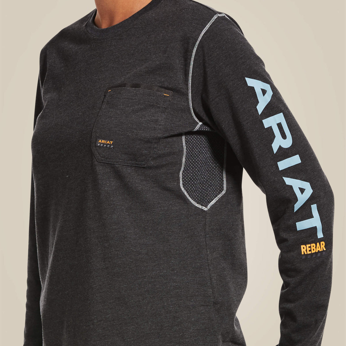 Ariat Women's Rebar Workman Logo T-Shirt