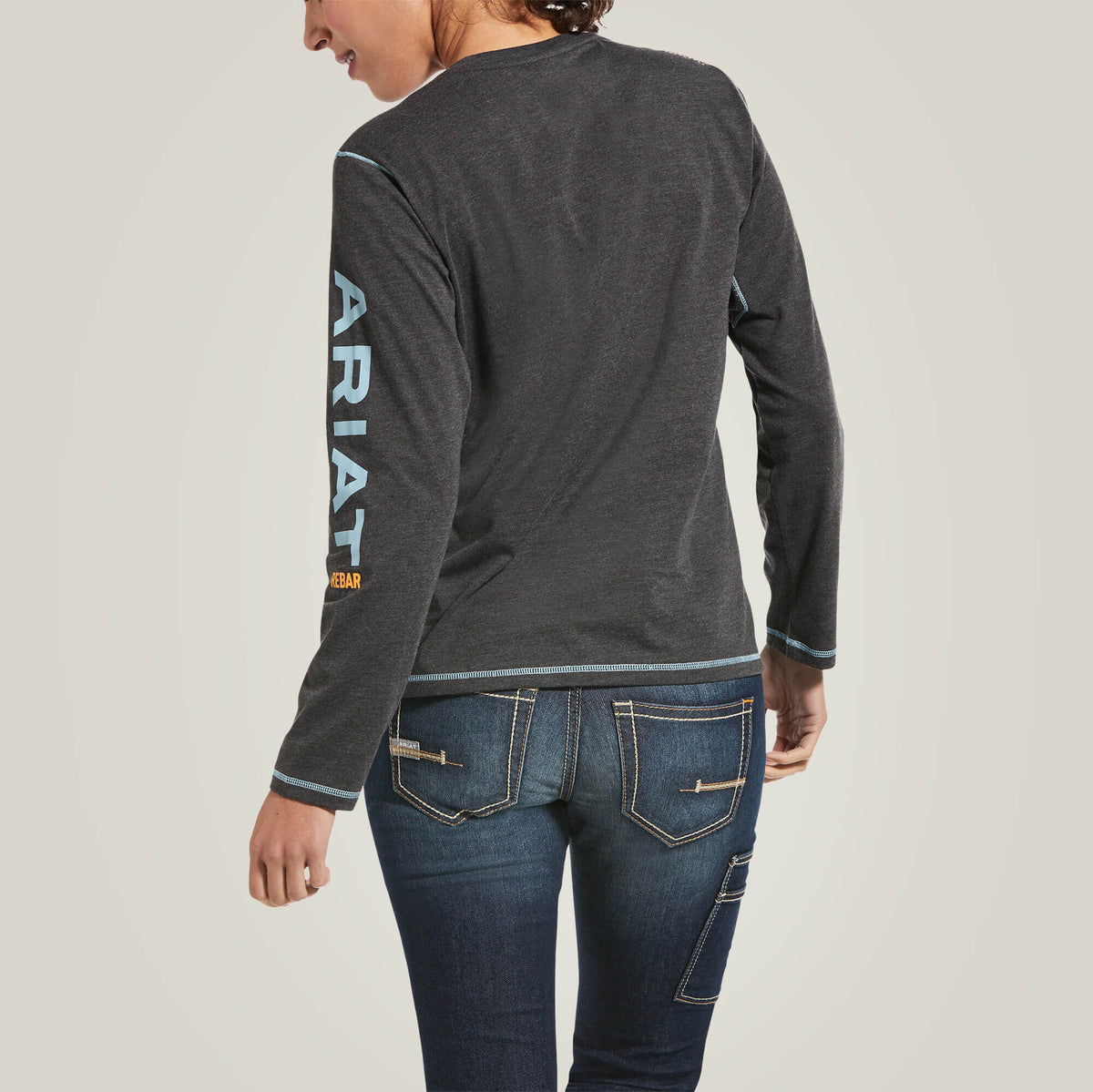 Ariat Women's Rebar Workman Logo T-Shirt