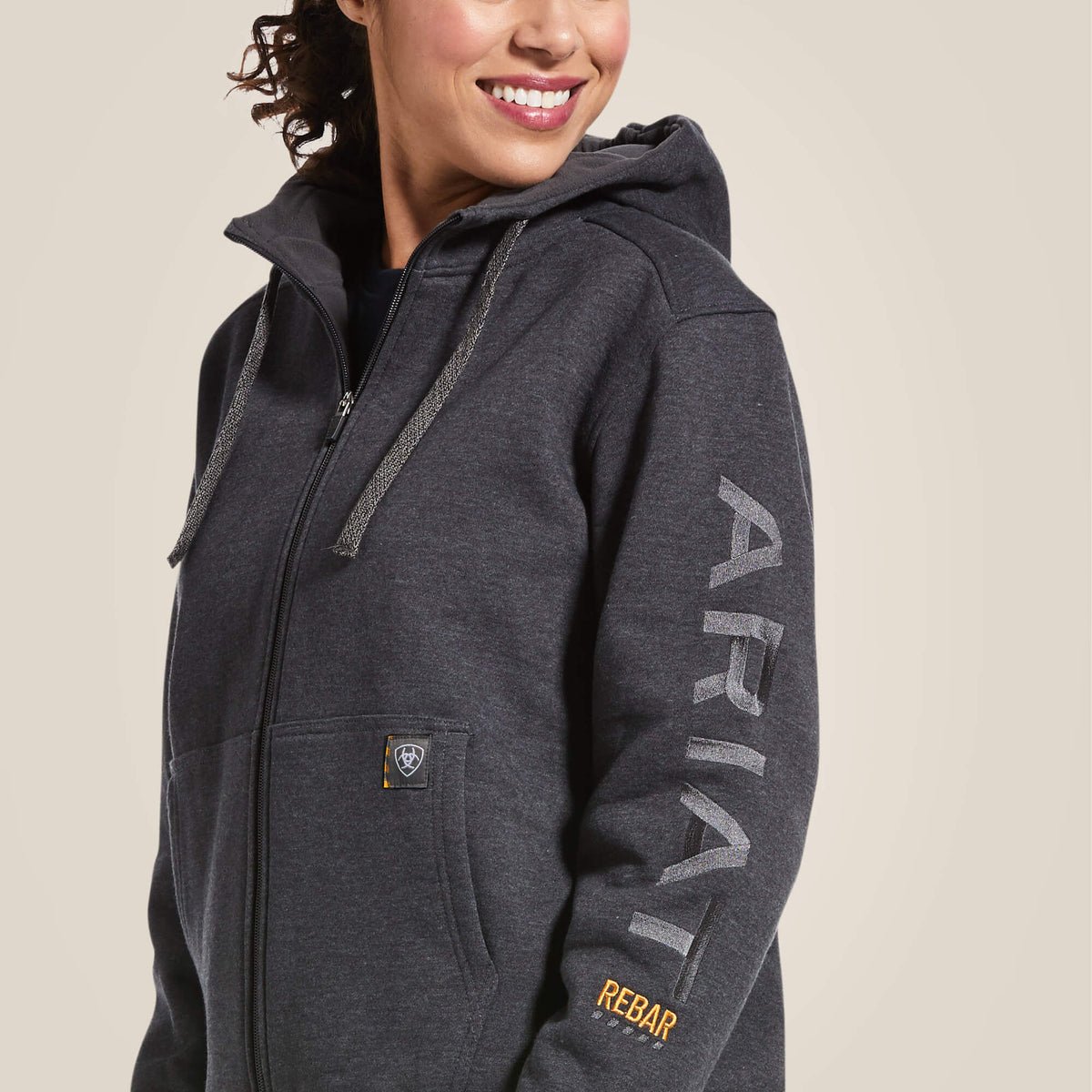 Ariat Women's Rebar All-Weather Full Zip Hoodie