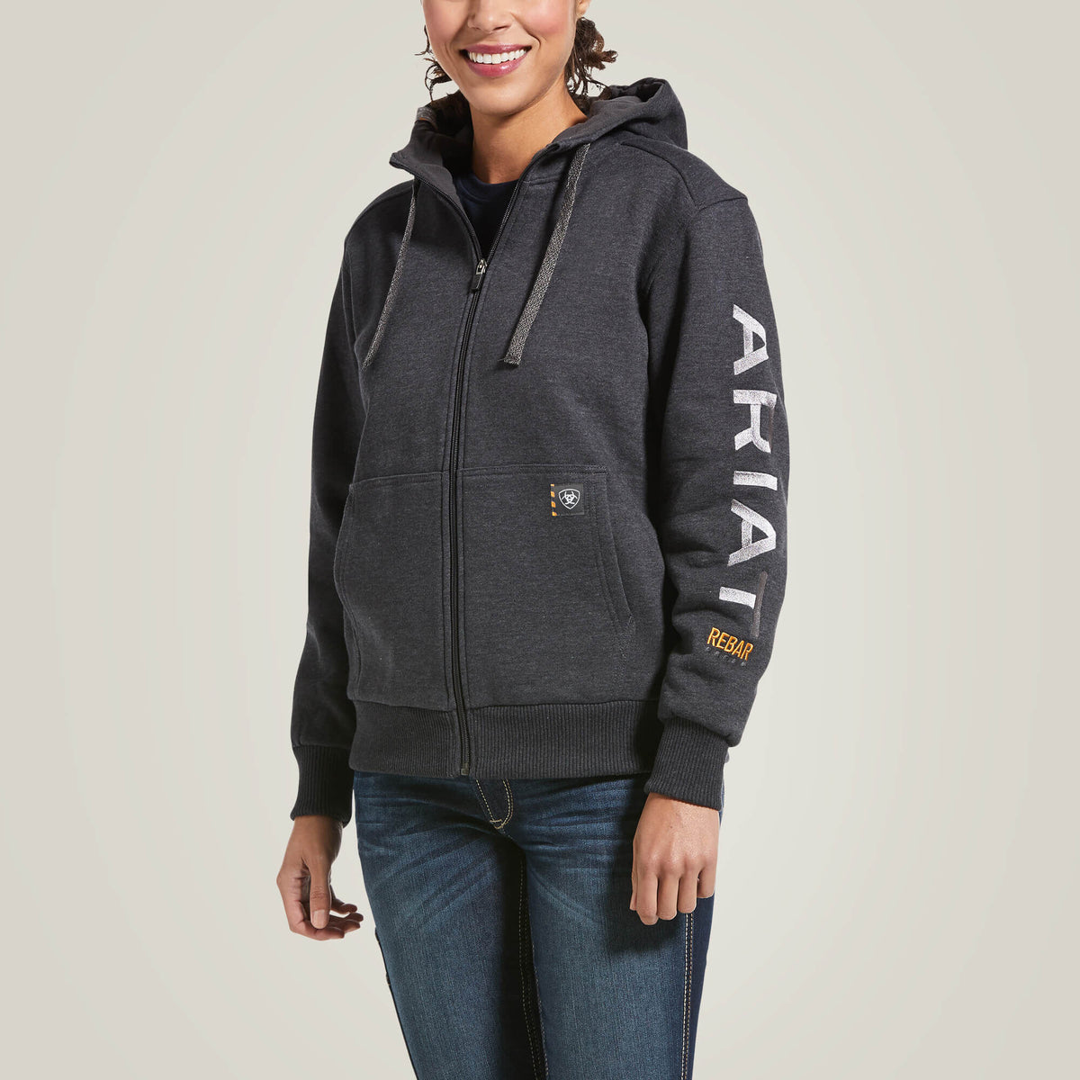 Ariat Women's Rebar All-Weather Full Zip Hoodie