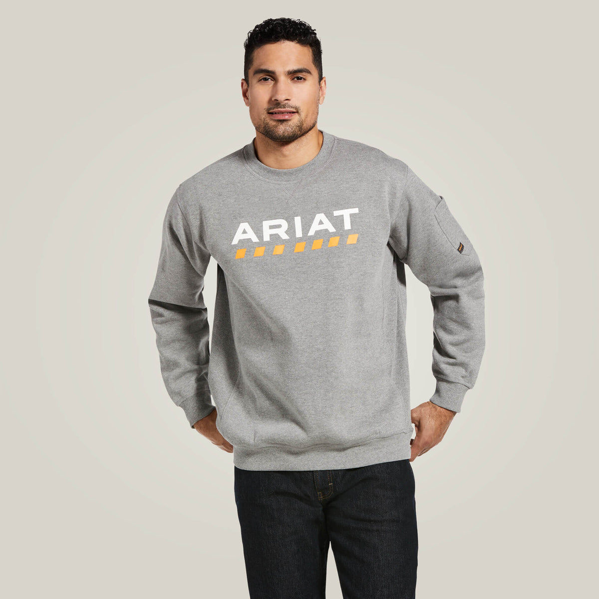 Ariat Men's Rebar Workman Logo Sweatshirt