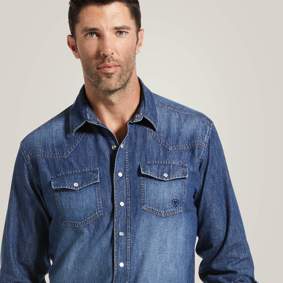 Ariat Men's Denim Retro Fit Shirt