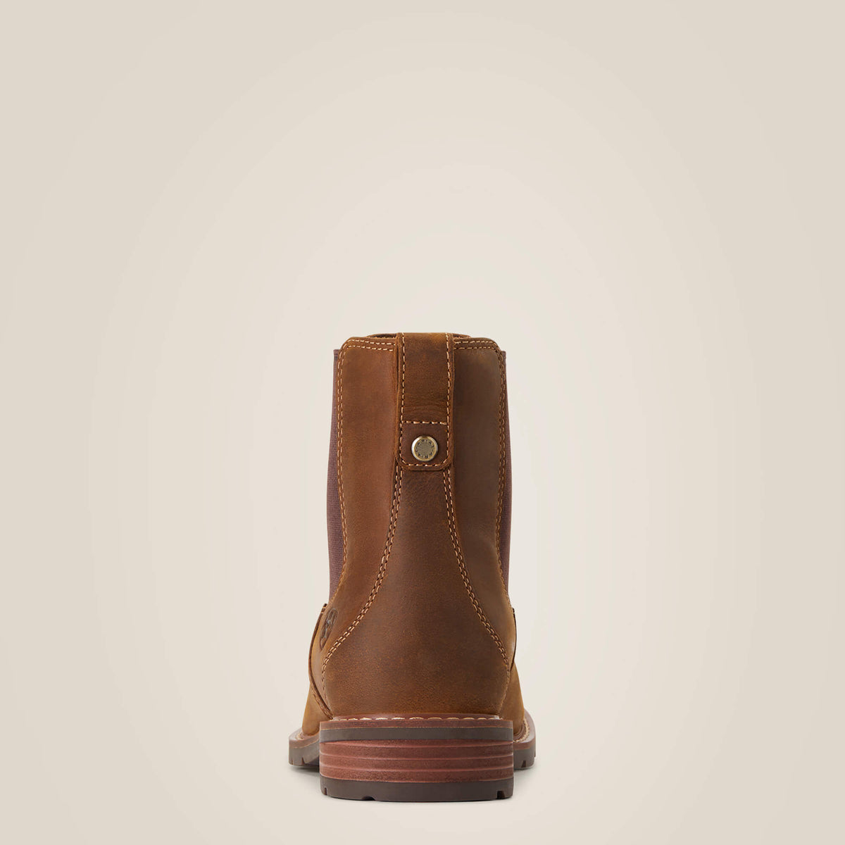Ariat Women's Wexford Waterproof Chelsea Boot - Dark Brown - Weathered Brown