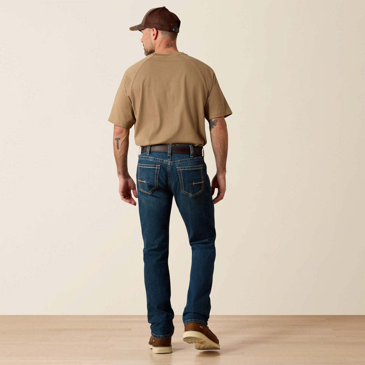 Ariat Men's Rebar M7 Slim DuraStretch Edge Stackable Straight Leg Jean