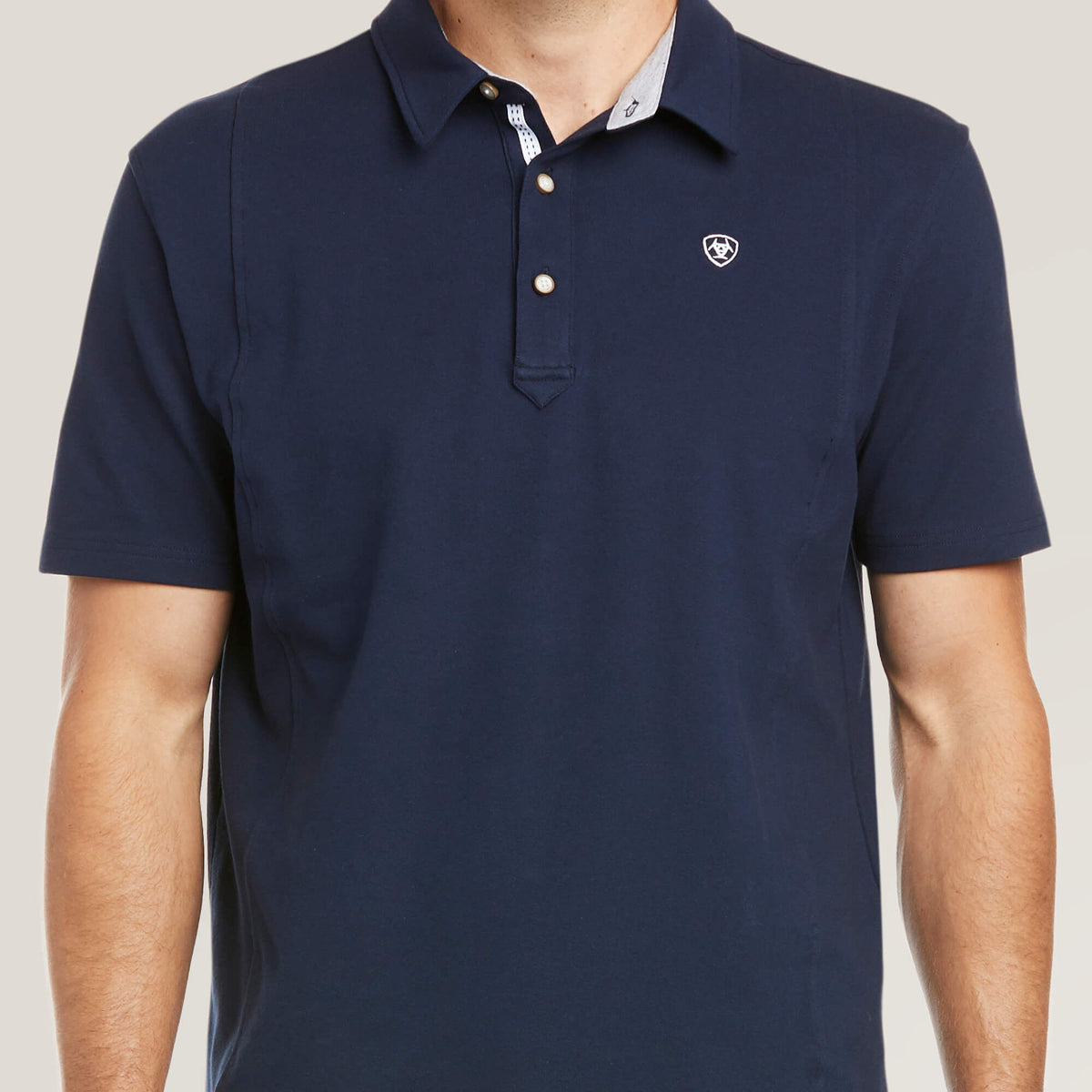 Ariat Men's Medal Button Polo
