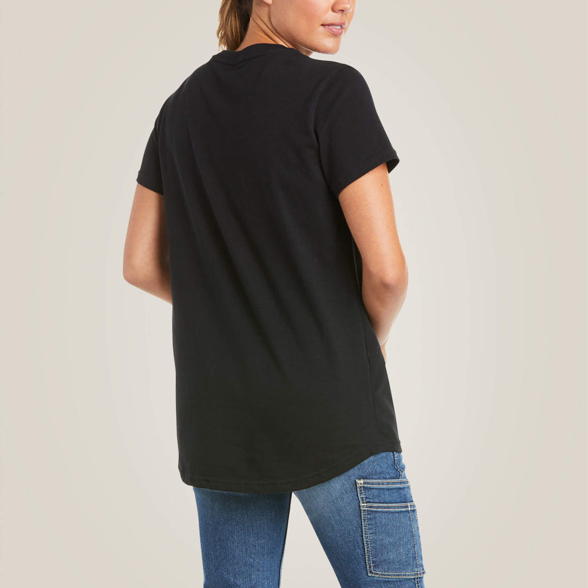 Ariat Women's Rebar Cotton Strong V-Neck Top
