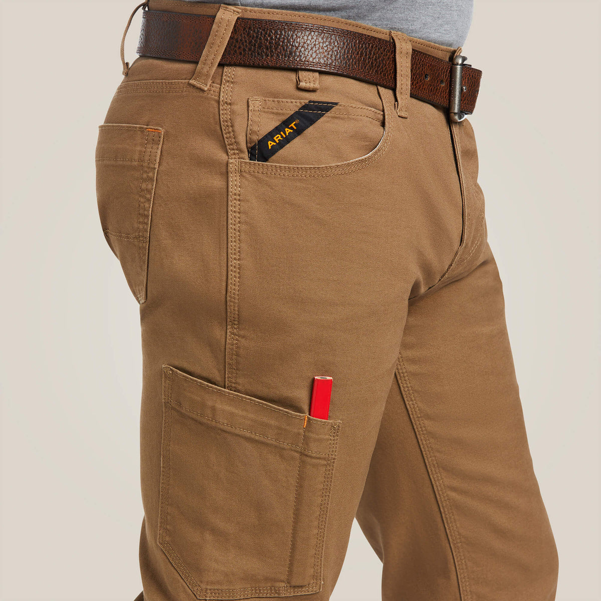 Ariat Men's Rebar M7 Slim DuraStretch Made Tough Straight Pant