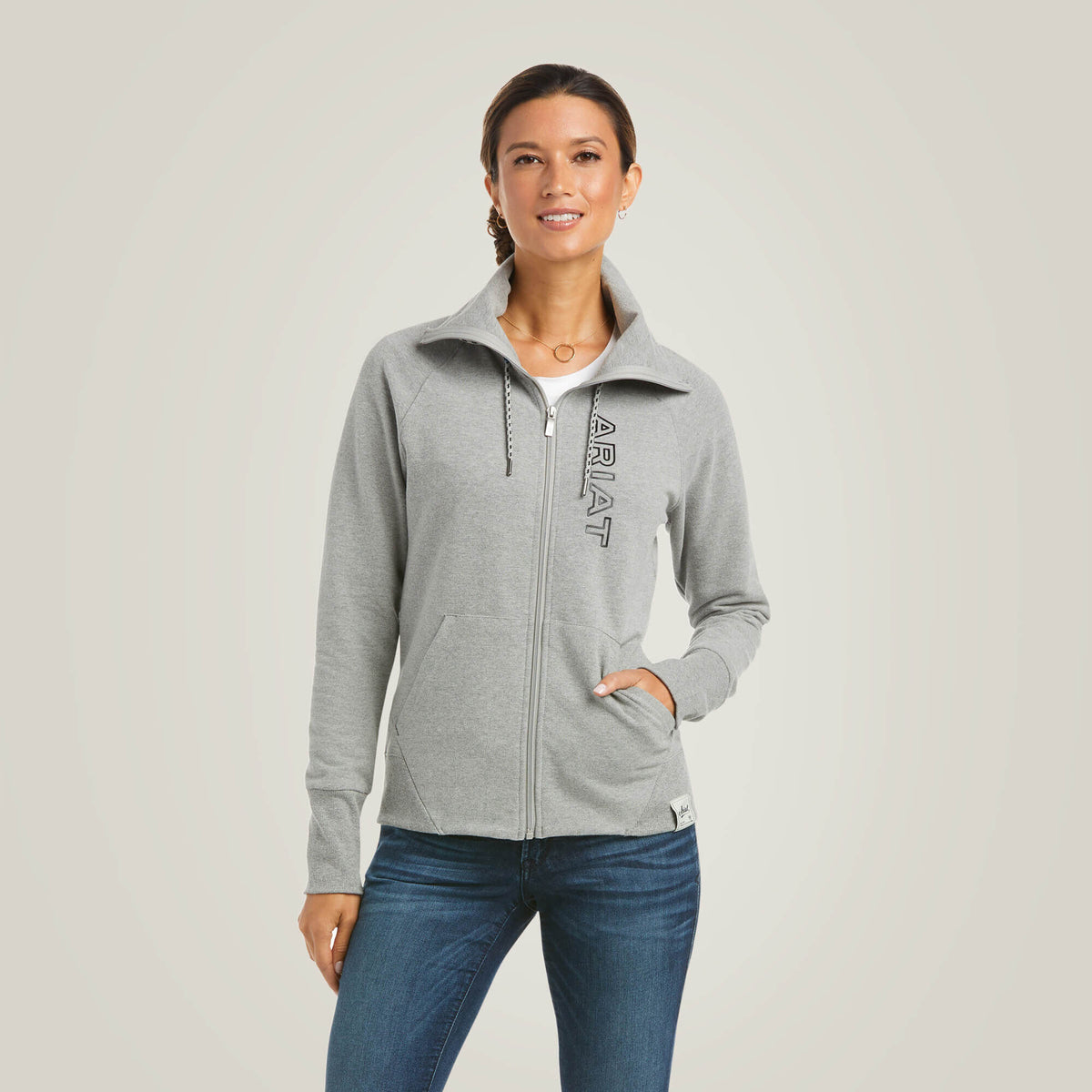 Ariat Women's Team Logo Full Zip Sweatshirt