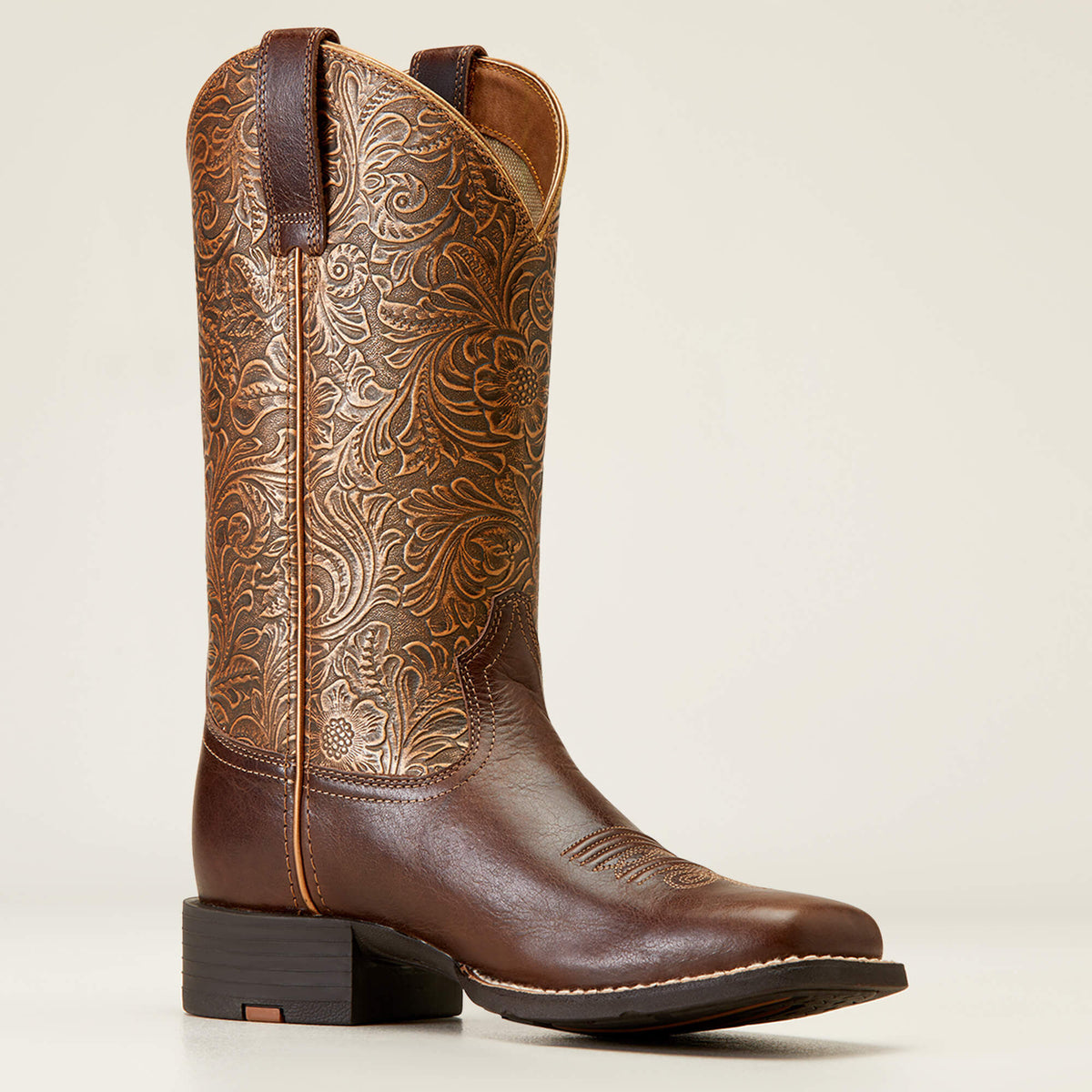 Ariat Women's Round Up Wide Square Toe Western Boot