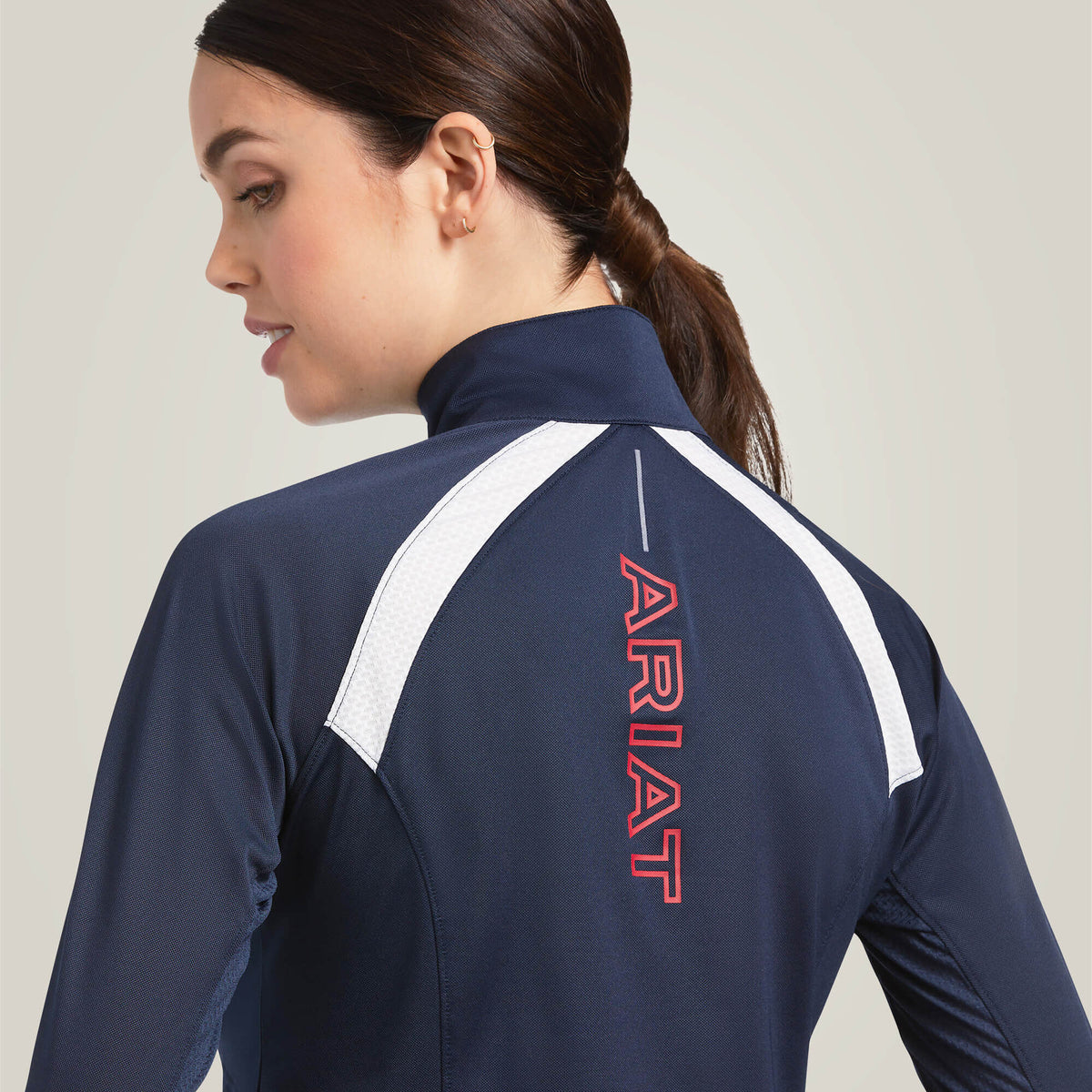 Ariat Women's Sunstopper 2.0 Team 1/4 Zip Baselayer