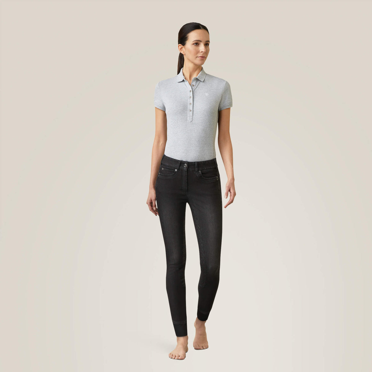 Ariat Women's Halo B Denim Full Seat Breech