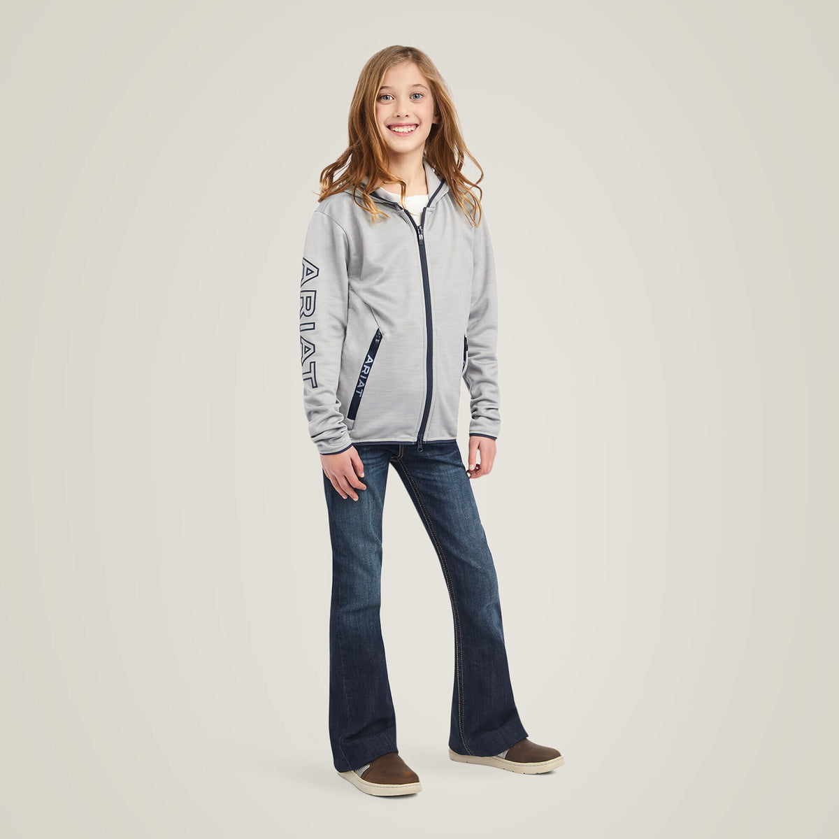 Ariat Kids' Byron Full Zip Hoodie
