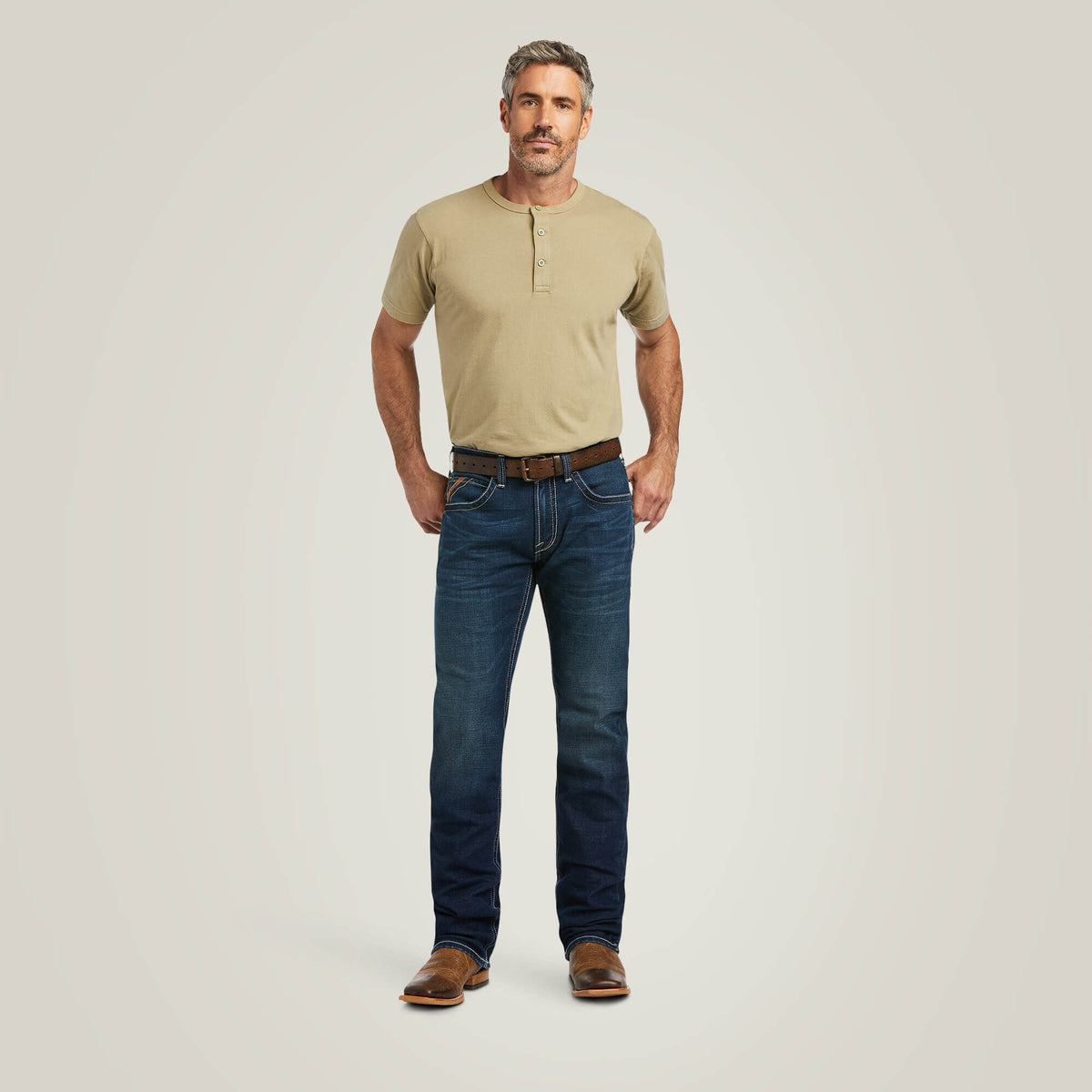 Ariat Men's M5 Straight Remming Jeans