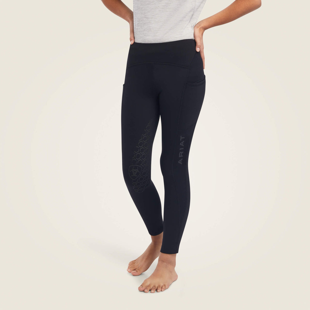 Ariat Kids' Venture Thermal Half Grip Tight