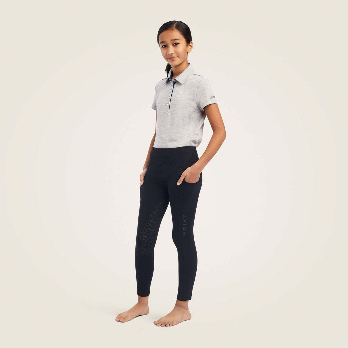 Ariat Kids' Venture Thermal Half Grip Tight