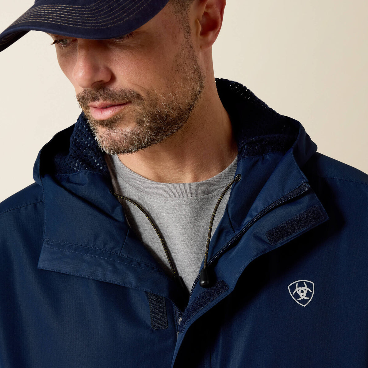 Ariat Men's Rebar Stormshell Lightweight Waterproof Jacket