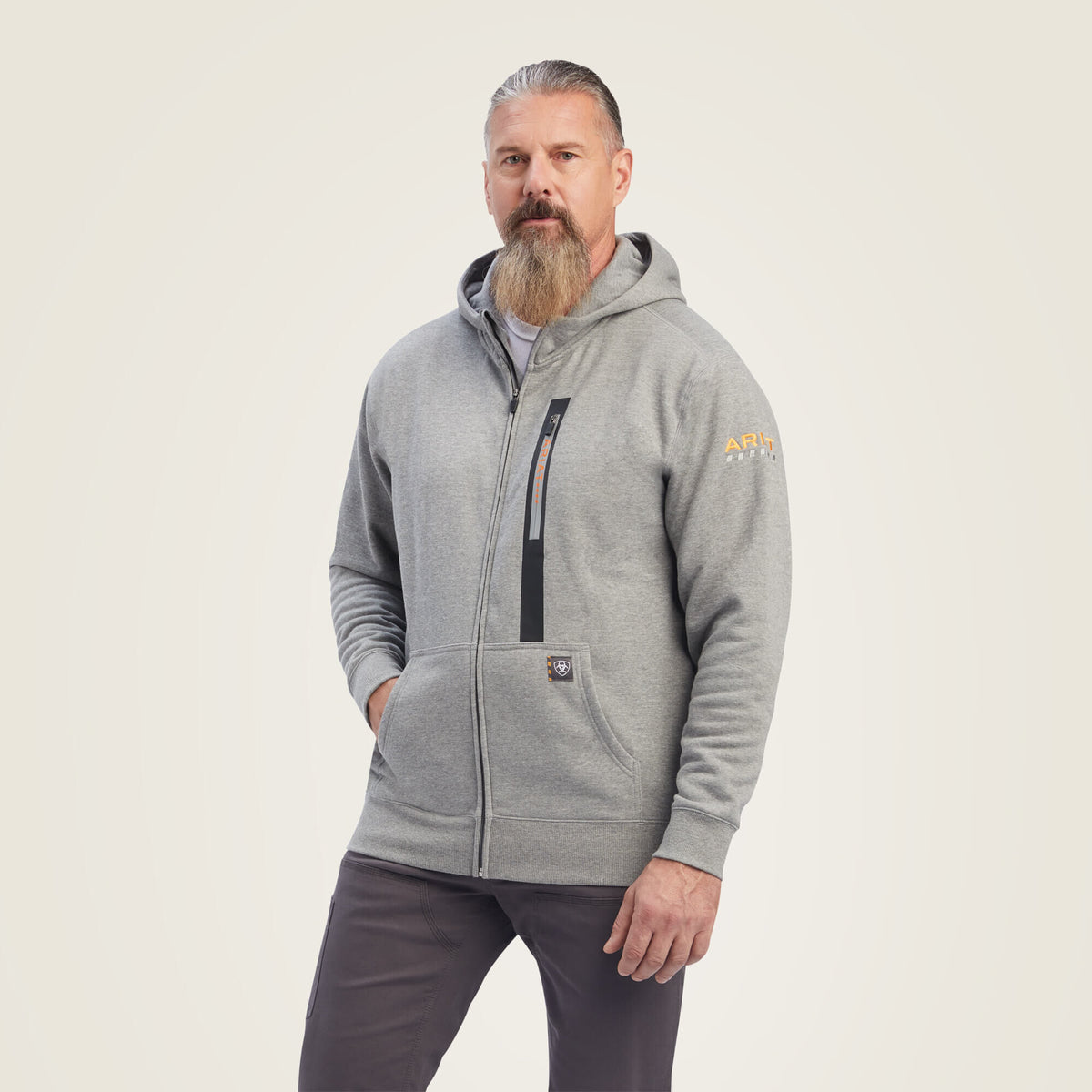 Ariat Men's Rebar Workman Full Zip Hoodie