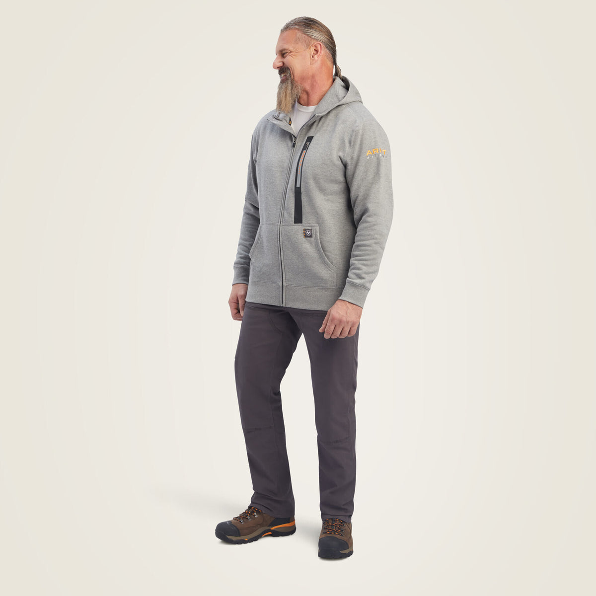 Ariat Men's Rebar Workman Full Zip Hoodie