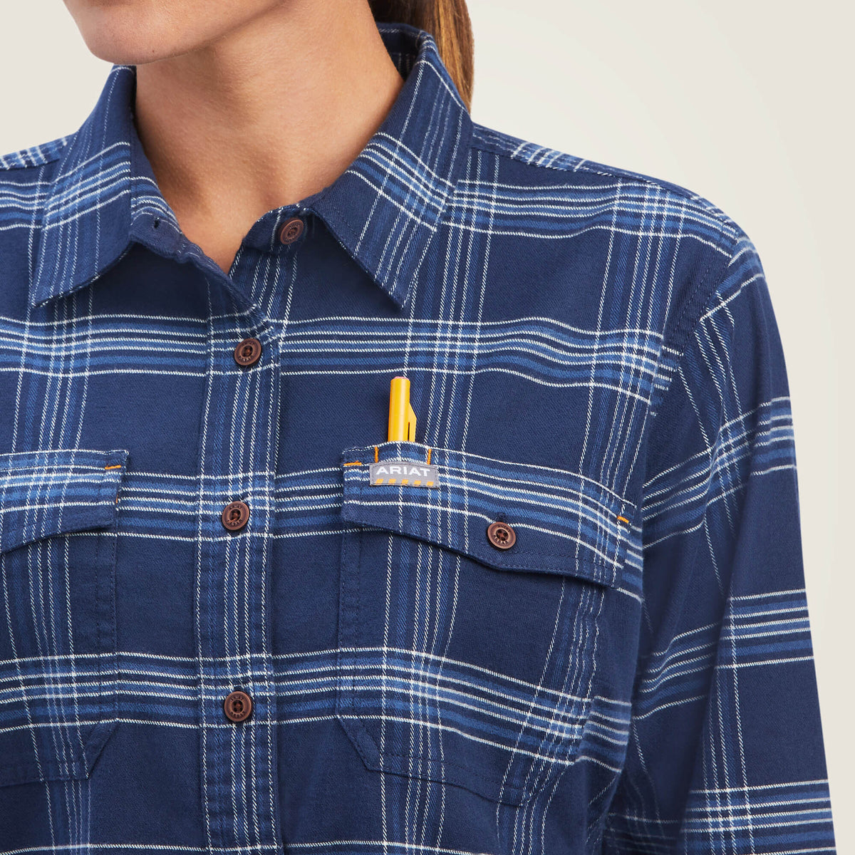 Ariat Women's Rebar Flannel DuraStretch Work Shirt