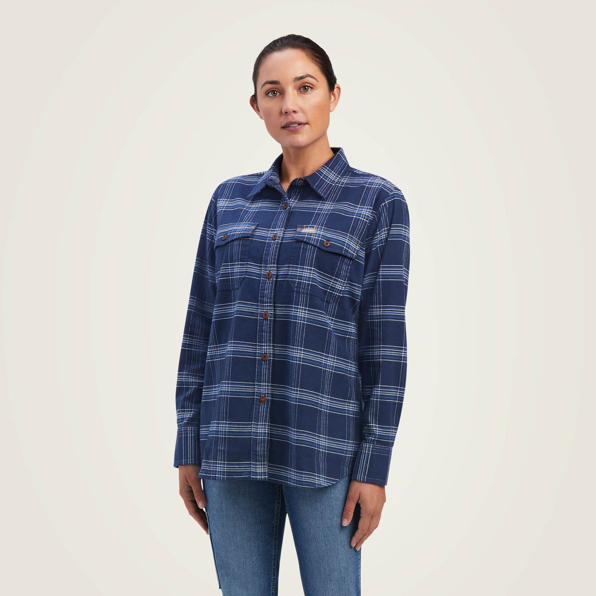 Ariat Women's Rebar Flannel DuraStretch Work Shirt