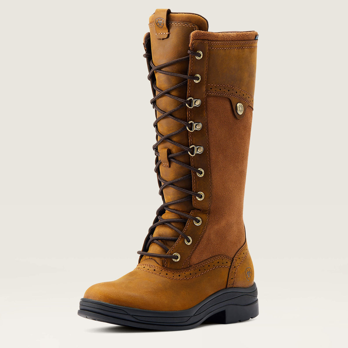 Ariat Women's Wythburn II Waterproof Boots - Tobacco Brown - Weathered Brown