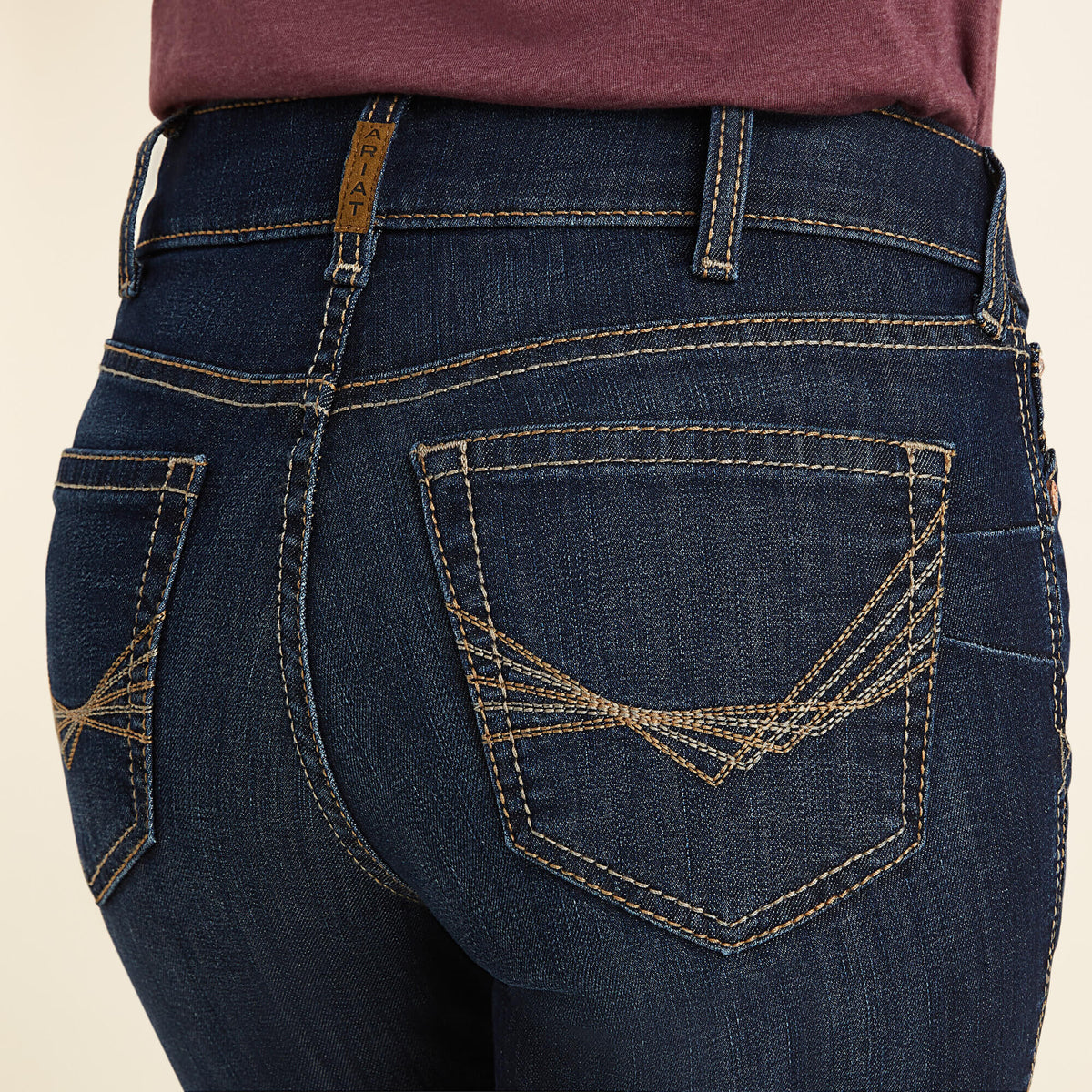 Ariat Women's R.E.A.L. Perfect Rise Greta Straight Jean
