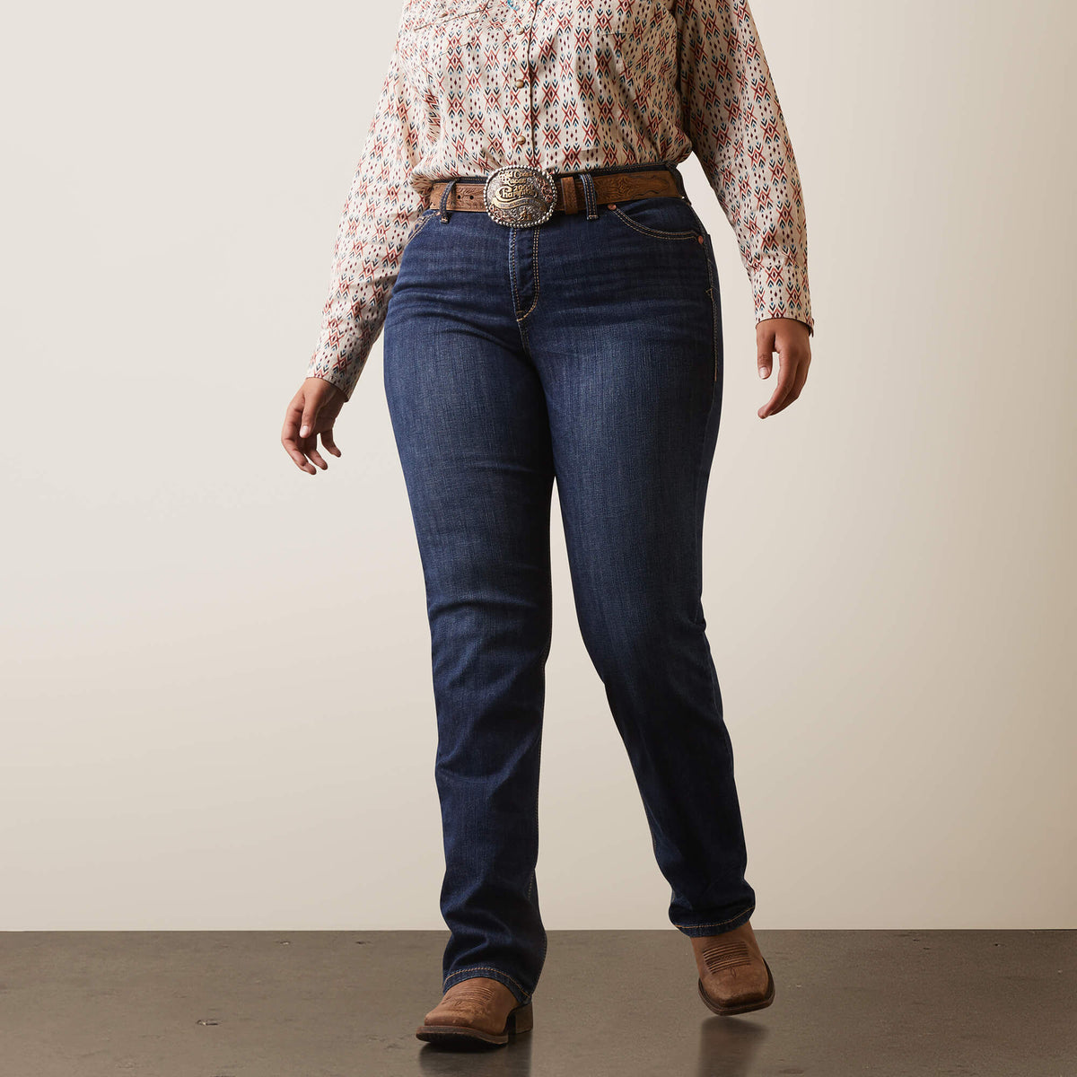 Ariat Women's R.E.A.L. Perfect Rise Greta Straight Jean
