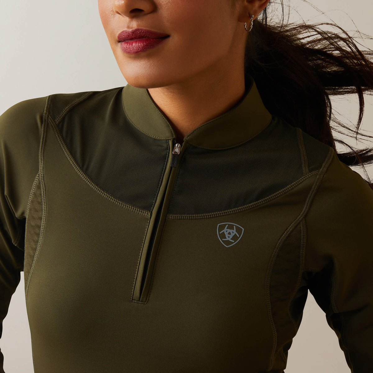 Ariat Women's Ascent 1/4 Zip Baselayer