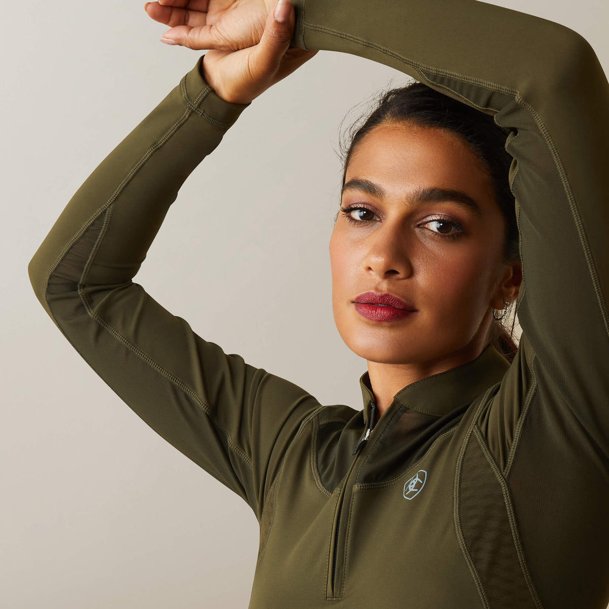 Ariat Women's Ascent 1/4 Zip Baselayer