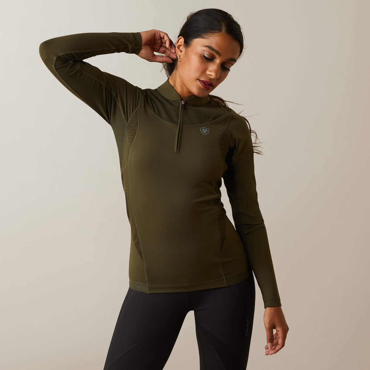 Ariat Women's Ascent 1/4 Zip Baselayer