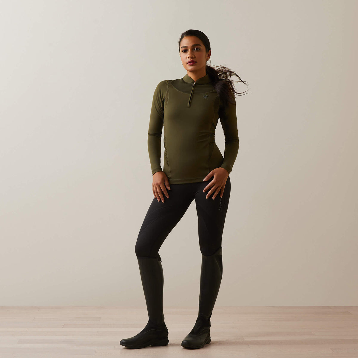 Ariat Women's Ascent 1/4 Zip Baselayer